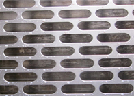 छिद्रित स्टेनलेस स्टील मेष चादरें गोल स्क्वायर आकार का आसान स्थापित करें