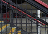 सीढ़ियों पार्क चिड़ियाघर सुरक्षा बाड़ उपयोग के लिए टिकाऊ क्रिम्प्ड वायर मेष एंटी जंग