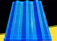 20 साल लाइफ एंटी विंड डस्ट नेट 1.5 मिमी ब्लू छिद्रित का उपयोग करें