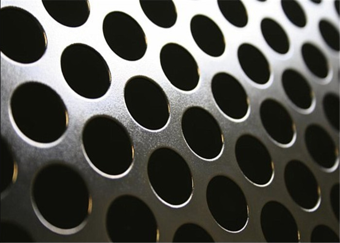 दौर छेद छिद्रित धातु पैनलों 5 मिमी व्यास के लिए उद्योग सजावटी है
