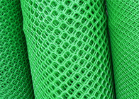 10 मिमी * 10 मिमी होल आकार प्लास्टिक मेष नेटिंग सफेद और हरे रंग का रंग निकाला गया