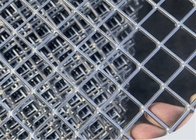 25 मिमी छेद बाड़ गैल्वेनाइज्ड विस्तारित धातु तार जाल 2 मीटर लंबाई
