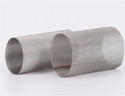 दौर व्यास 300mm लंबाई तरल फिल्टर स्टेनलेस स्टील वायर मेष ट्यूब